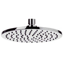 Water Therapy 8" Chrome Rain Shower Head - Stellar Hardware and Bath 