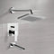 Peleo Tub and Shower Faucet Sets with 8" Rain Shower Head - Stellar Hardware and Bath 