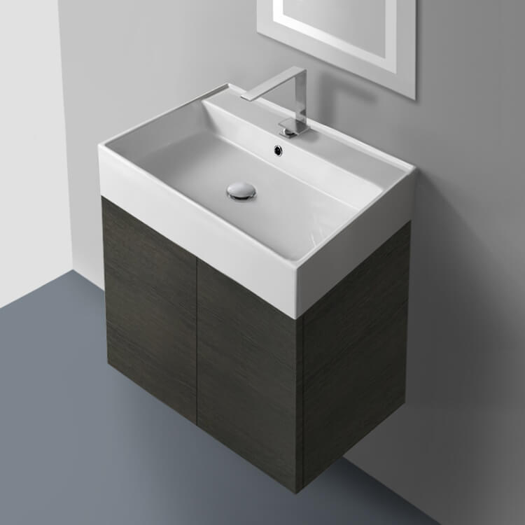 23 Inch Vanity Cabinet with Self Rimming Sink - Stellar Hardware and Bath 