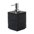 Quadrotto Square White Soap Dispenser Made From Thermoplastic Resin - Stellar Hardware and Bath 