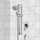 Rendino Chrome Slidebar Shower Set With Multi Function Hand Shower - Stellar Hardware and Bath 