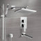 Estate Tub and Shower System with 9.5" Rain Shower Head and Hand Shower - Stellar Hardware and Bath 