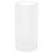 Free Standing White and Glass Tumbler - Stellar Hardware and Bath 
