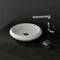 More Round White Ceramic Vessel Sink - Stellar Hardware and Bath 