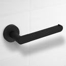 General Hotel Modern Matte Black Toilet Paper Holder - Stellar Hardware and Bath 