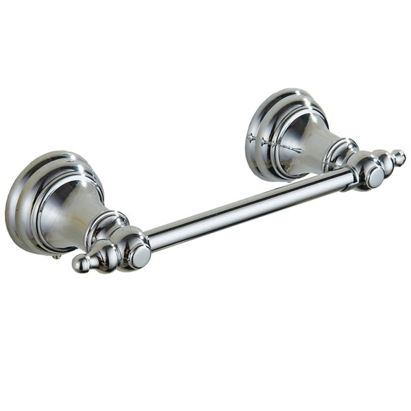 Classic Hotel Polished Chrome Toilet Paper Holder - Stellar Hardware and Bath 