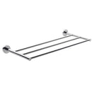 Felce Chrome Wall Mounted Towel Shelf - Stellar Hardware and Bath 