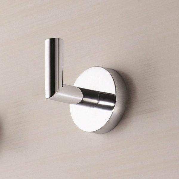 Luxury Hotel Satin Nickel Bathroom Hook - Stellar Hardware and Bath 