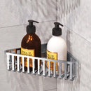Tiberio Chrome Corner Shower Basket - Stellar Hardware and Bath 