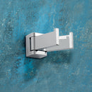 Glamour Square Polished Chrome Jointed Clothes Hook - Stellar Hardware and Bath 