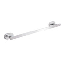 Bernina 14 Inch Round Chrome Wall Mounted Towel Bar - Stellar Hardware and Bath 