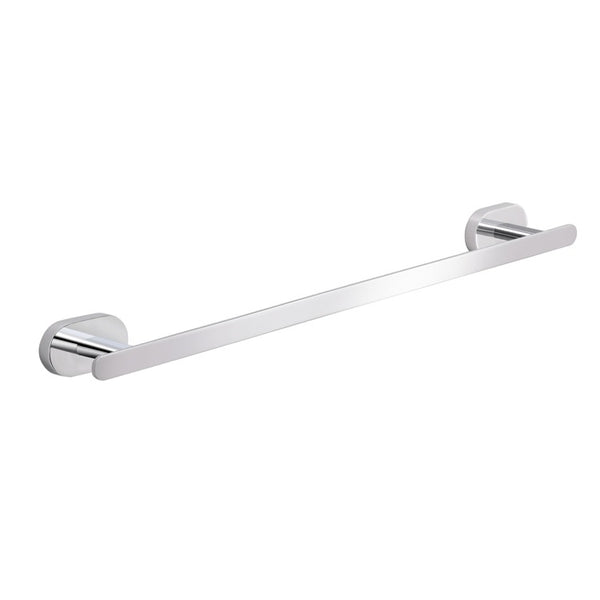 Bernina 14 Inch Round Chrome Wall Mounted Towel Bar - Stellar Hardware and Bath 