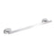 Bernina 14 Inch Round Chrome Wall Mounted Towel Bar - Stellar Hardware and Bath 