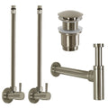 Plumbing Accessories Satin Nickel All-Inclusive Sink Installation Kit - Stellar Hardware and Bath 