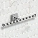 Nice Hotel Polished Chrome Double Toilet Paper Holder - Stellar Hardware and Bath 