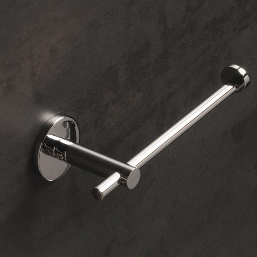 Venus Chrome Round Toilet Roll Holder - Stellar Hardware and Bath 