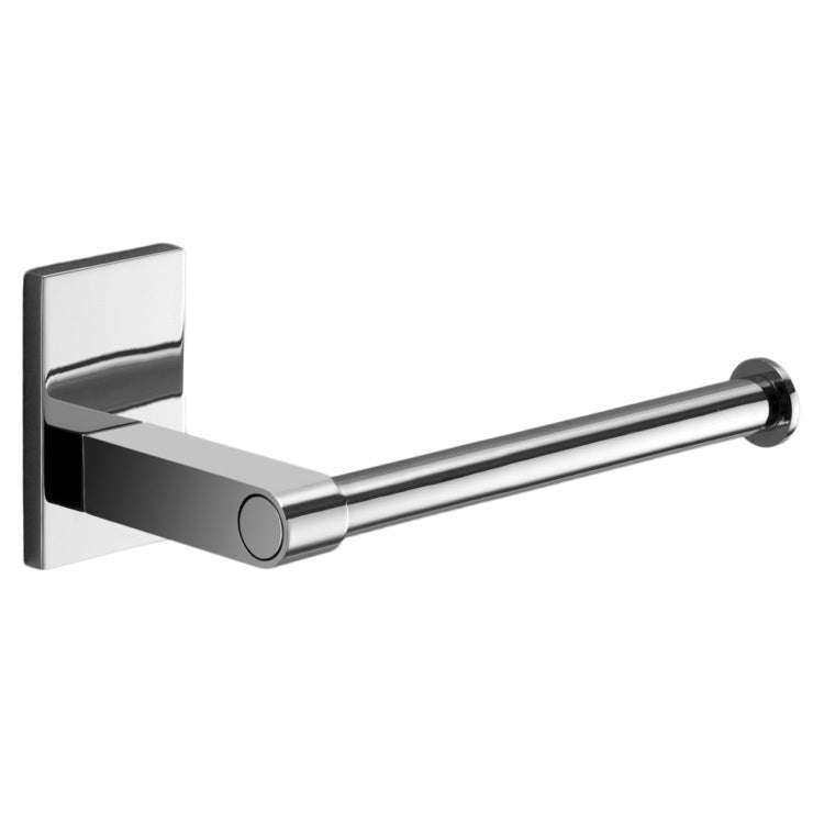 Maine Modern Round Chrome Toilet Roll Holder - Stellar Hardware and Bath 