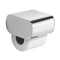 Outline Round Chrome Toilet Paper Dispenser With Cover - Stellar Hardware and Bath 
