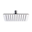 Head Showers 10" Chrome Square Rain Shower Head - Stellar Hardware and Bath 