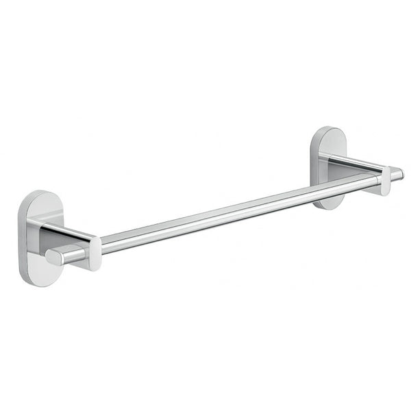 Febo 14 Inch Chrome Wall Mounted Towel Bar - Stellar Hardware and Bath 