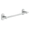 Febo 14 Inch Chrome Wall Mounted Towel Bar - Stellar Hardware and Bath 