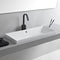 Teorema 2 Rectangular White Ceramic Trough Drop In Sink - Stellar Hardware and Bath 