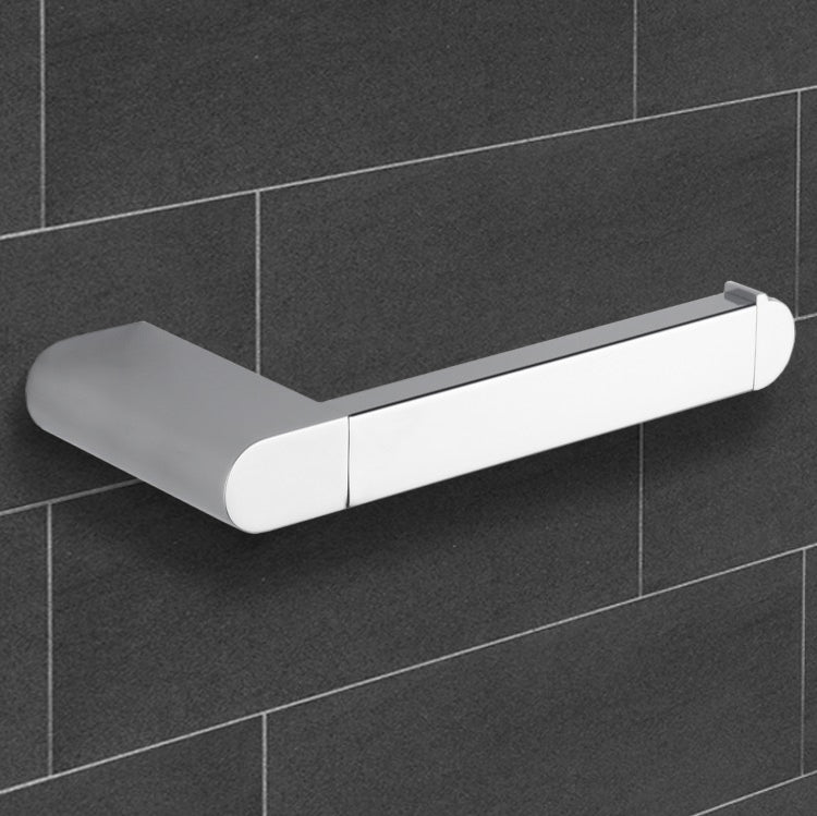 General Hotel Modern Chrome Toilet Paper Holder - Stellar Hardware and Bath 