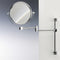 Double Face Mirrors Brass Wall Mounted Double Face 3x, 5x, 5xop, or 7x Magnifying Mirror - Stellar Hardware and Bath 