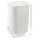 Square Silver Toothbrush Holder - Stellar Hardware and Bath 