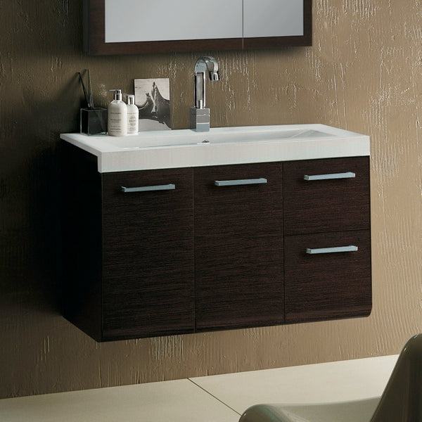 38 Inch Vanity Cabinet with Self Rimming Sink - Stellar Hardware and Bath 