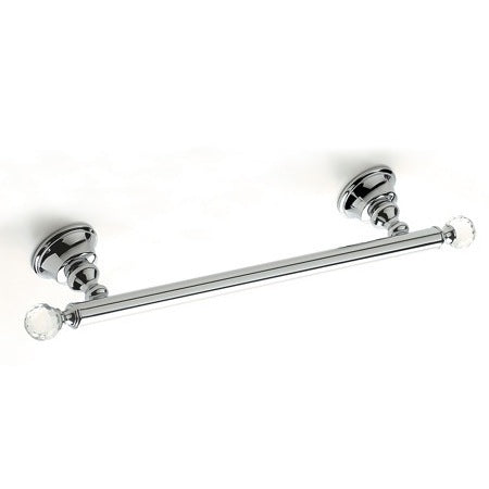 Smart Light Brass 16 Inch Towel Bar with Crystals - Stellar Hardware and Bath 