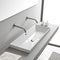 Teorema 2 Rectangular White Ceramic Trough Drop In Sink - Stellar Hardware and Bath 