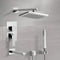 Inverno Tub and Shower System with 9.5" Rain Shower Head and Hand Shower - Stellar Hardware and Bath 