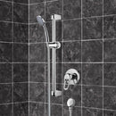 Autunno Chrome Slidebar Shower Set With Hand Shower - Stellar Hardware and Bath 