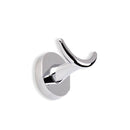 Diana Chrome Double Robe Hook - Stellar Hardware and Bath 