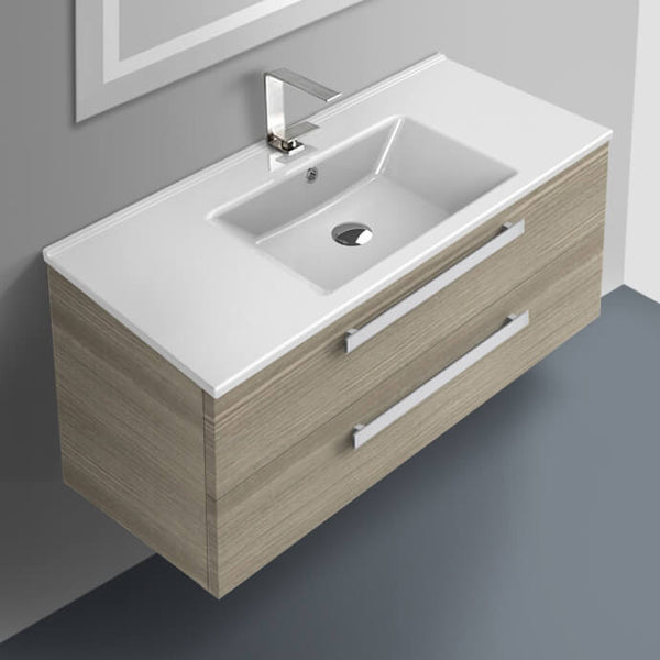 38 Inch Vanity Cabinet With Fitted Sink - Stellar Hardware and Bath 