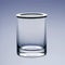 Round Clear Crystal Glass Toothbrush Holder - Stellar Hardware and Bath 