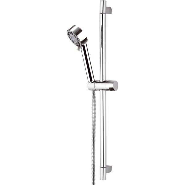 Wellness 27 Inch Sliding Rail Hand Shower Set With 2 Function Hand Shower - Stellar Hardware and Bath 