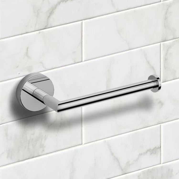 Luxury Hotel Polished Chrome Toilet Paper Holder - Stellar Hardware and Bath 