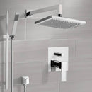 Autunno Shower System with 9.5" Rain Shower Head and Hand Shower - Stellar Hardware and Bath 