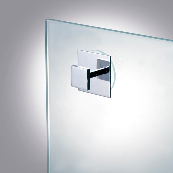 Complements Suction Pad Robe or Towel Hook in Chrome, Gold - Stellar Hardware and Bath 