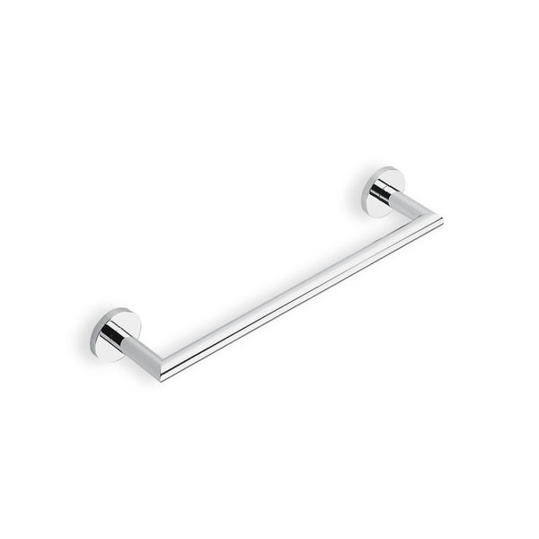 Fluyd Round 13 Inch Black Towel Bar - Stellar Hardware and Bath 