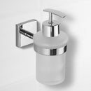 General Hotel Matte Black Wall Mounted Soap Dispenser - Stellar Hardware and Bath 