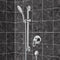 Autunno Chrome Slidebar Shower Set With Multi Function Hand Shower - Stellar Hardware and Bath 