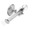 Noto Cristallo High-End Wall Mounted Crystal Glass Toilet Roll Holder - Stellar Hardware and Bath 