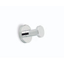 Medea Modern Satin Nickel Robe Hook - Stellar Hardware and Bath 