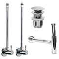 Plumbing Accessories Chrome All-Inclusive Sink Installation Kit - Stellar Hardware and Bath 