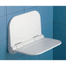 Shower Dino White Shower Seat - Stellar Hardware and Bath 