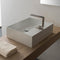 Teorema 2 Rectangular White Ceramic Vessel Sink - Stellar Hardware and Bath 