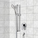 Autunno Chrome Slidebar Shower Set With Multi Function Hand Shower - Stellar Hardware and Bath 